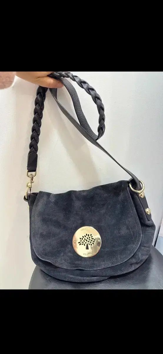 バーバリー バッグ ショルダーバッグ クロスボディバッグ 横28 cm ネイビー