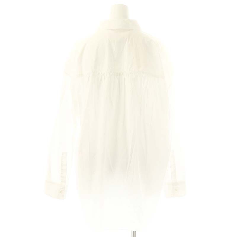 マルニ MARNI 24AW バックフレアシャツ 長袖 40 オフホワイト