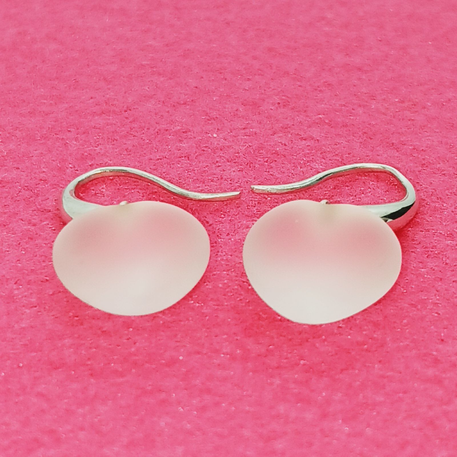 新品仕上げ】スタージュエリー ハートピアス アクリルSV925 変色予防 