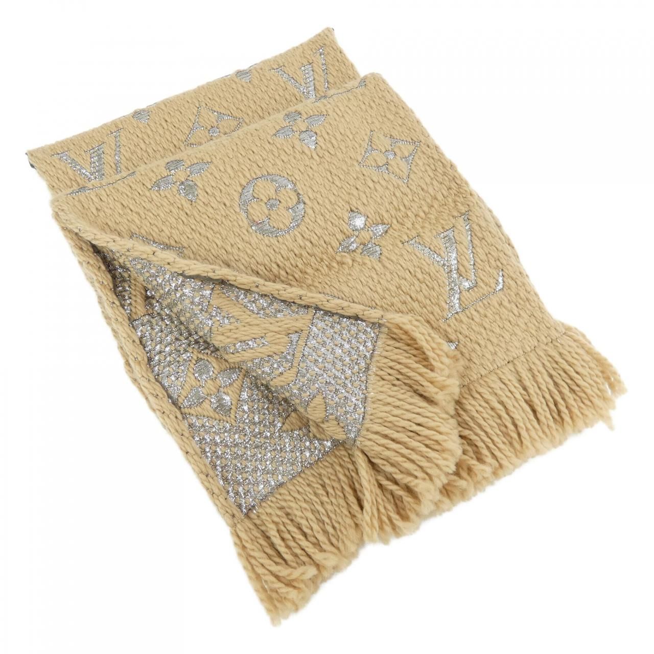 ルイヴィトン LOUIS VUITTON エシャルプ ロゴマニア シャイン M75834