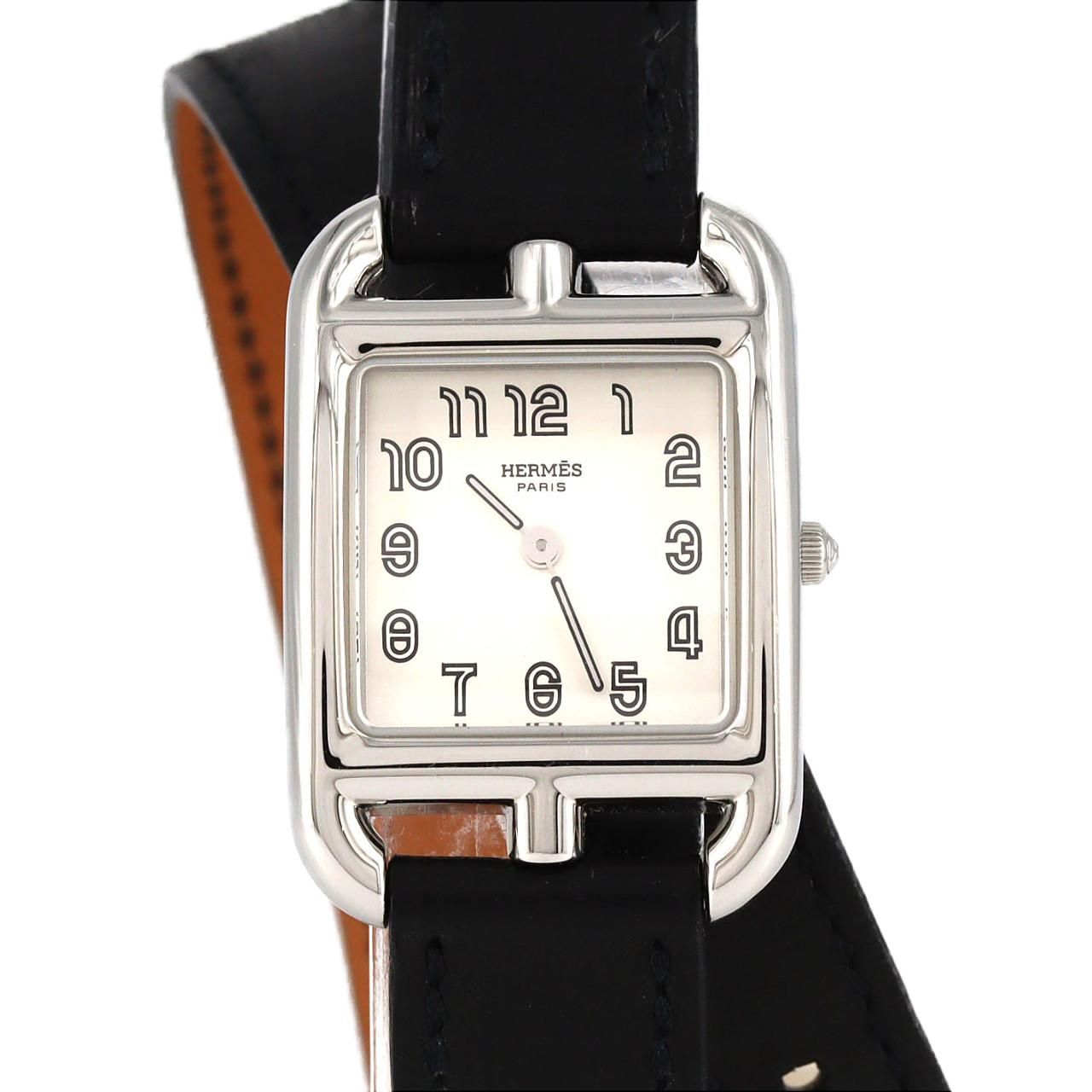 エルメス ケープコッドドゥブルトゥール CC 1.210 SS クォーツ