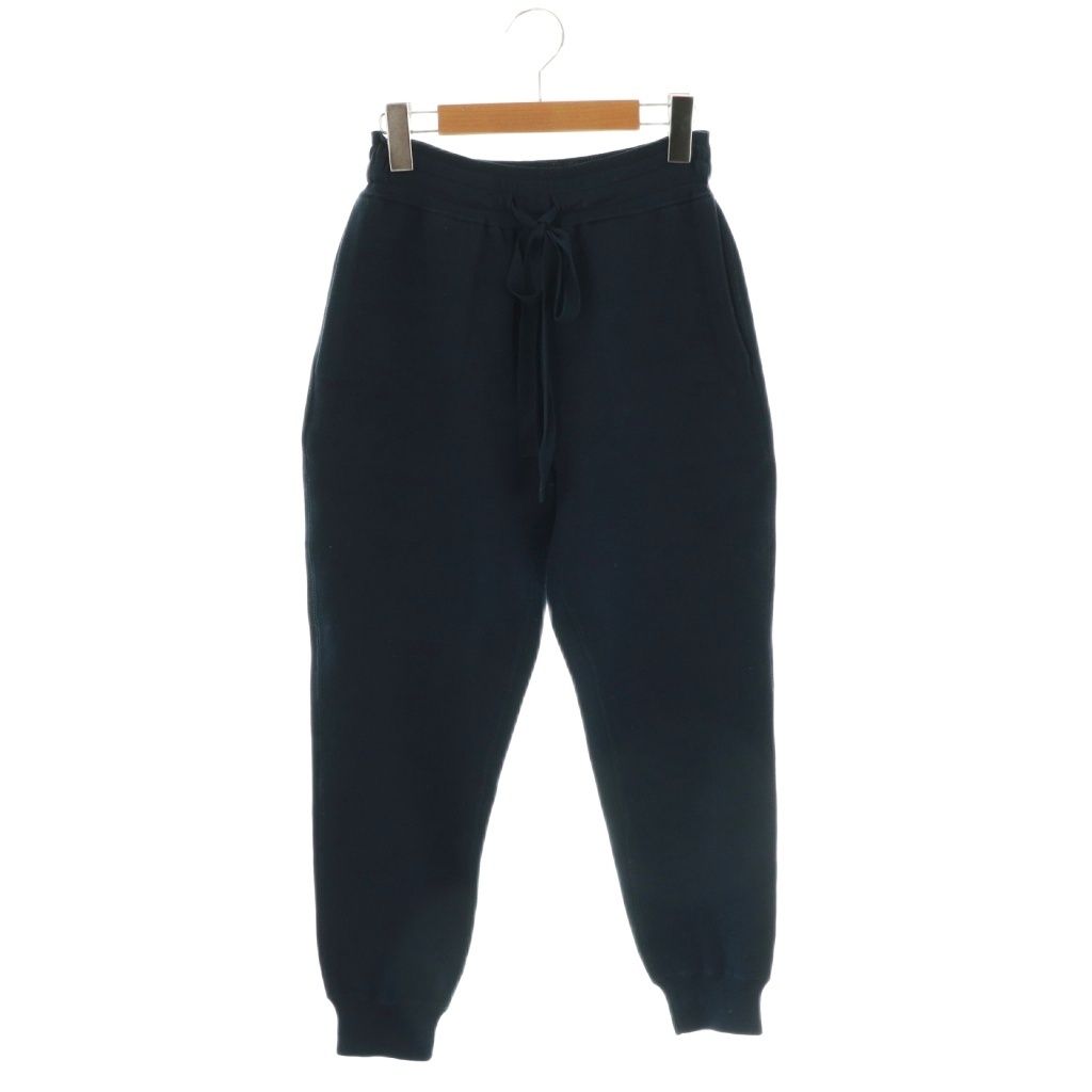 ドゥロワー Drawer 16Gダブルフェイススリムニットパンツ ジョガーパンツ 1 ネイビー /ES ■OS ■SH