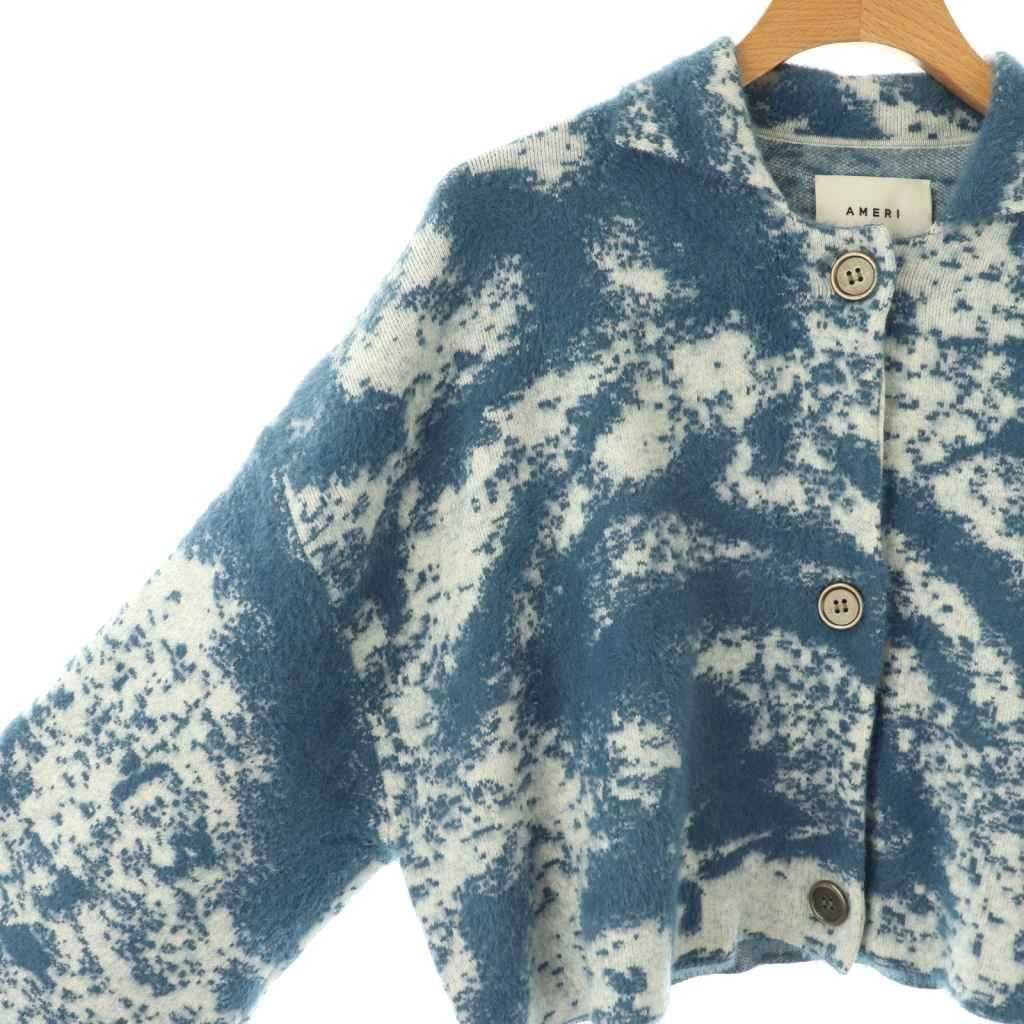 アメリヴィンテージ Ameri VINTAGE 24AW MIX ANIMAL SHORT KNIT TOP