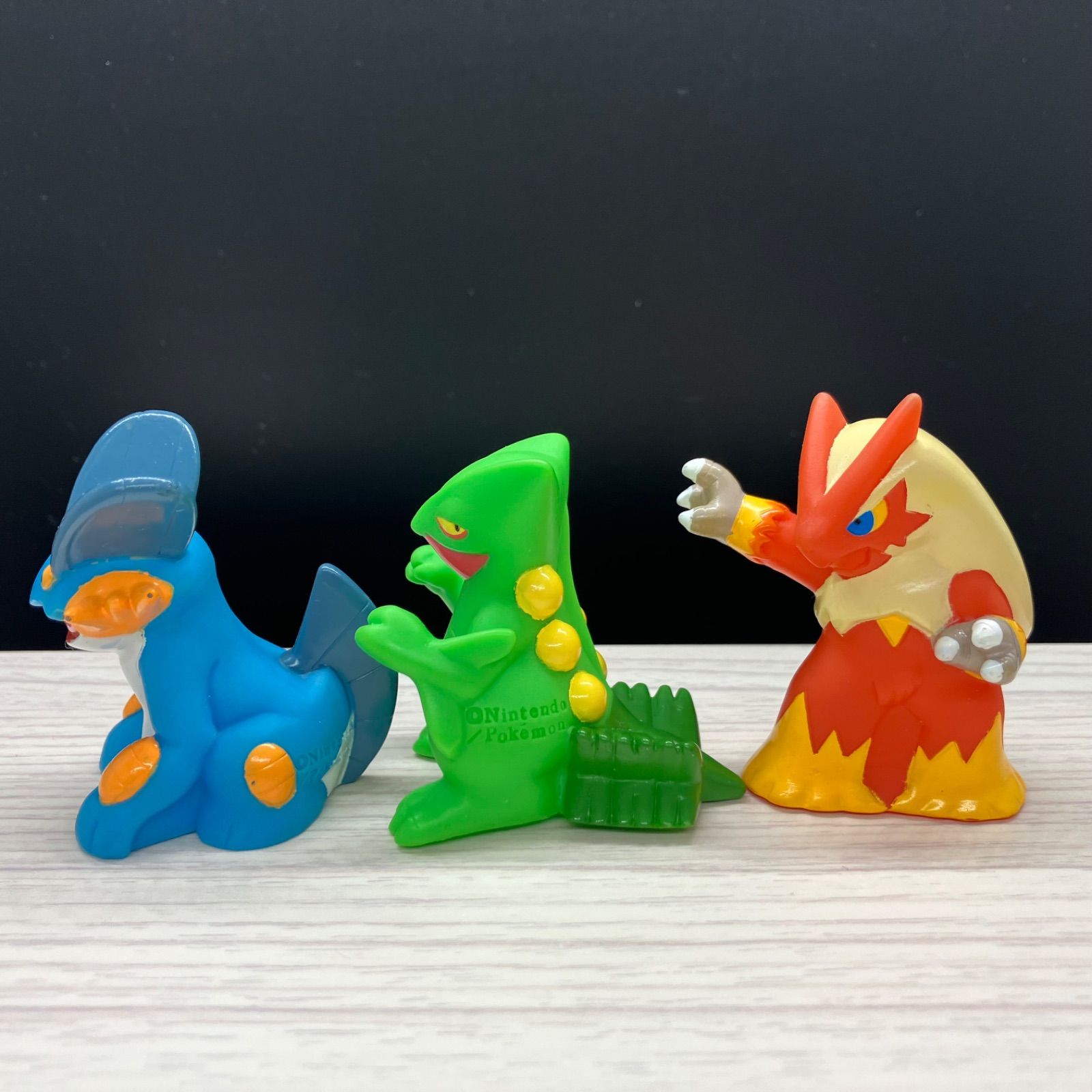 ポケモン 指人形 ラグラージ ジュカイン バシャーモ 【A-2 ポケモン