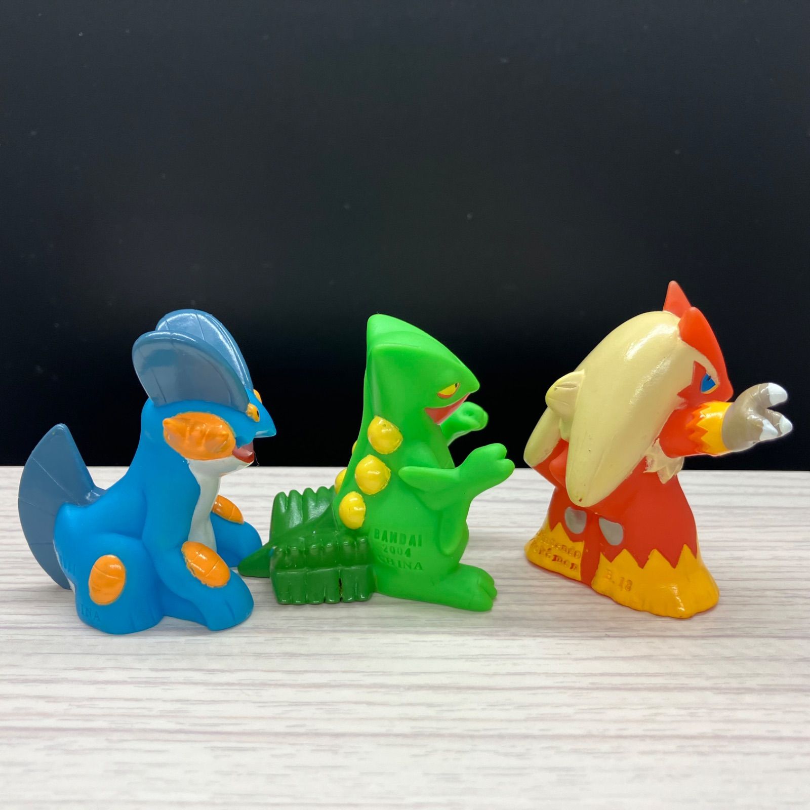 ポケモン 指人形 ラグラージ ジュカイン バシャーモ 【A-2 ポケモン