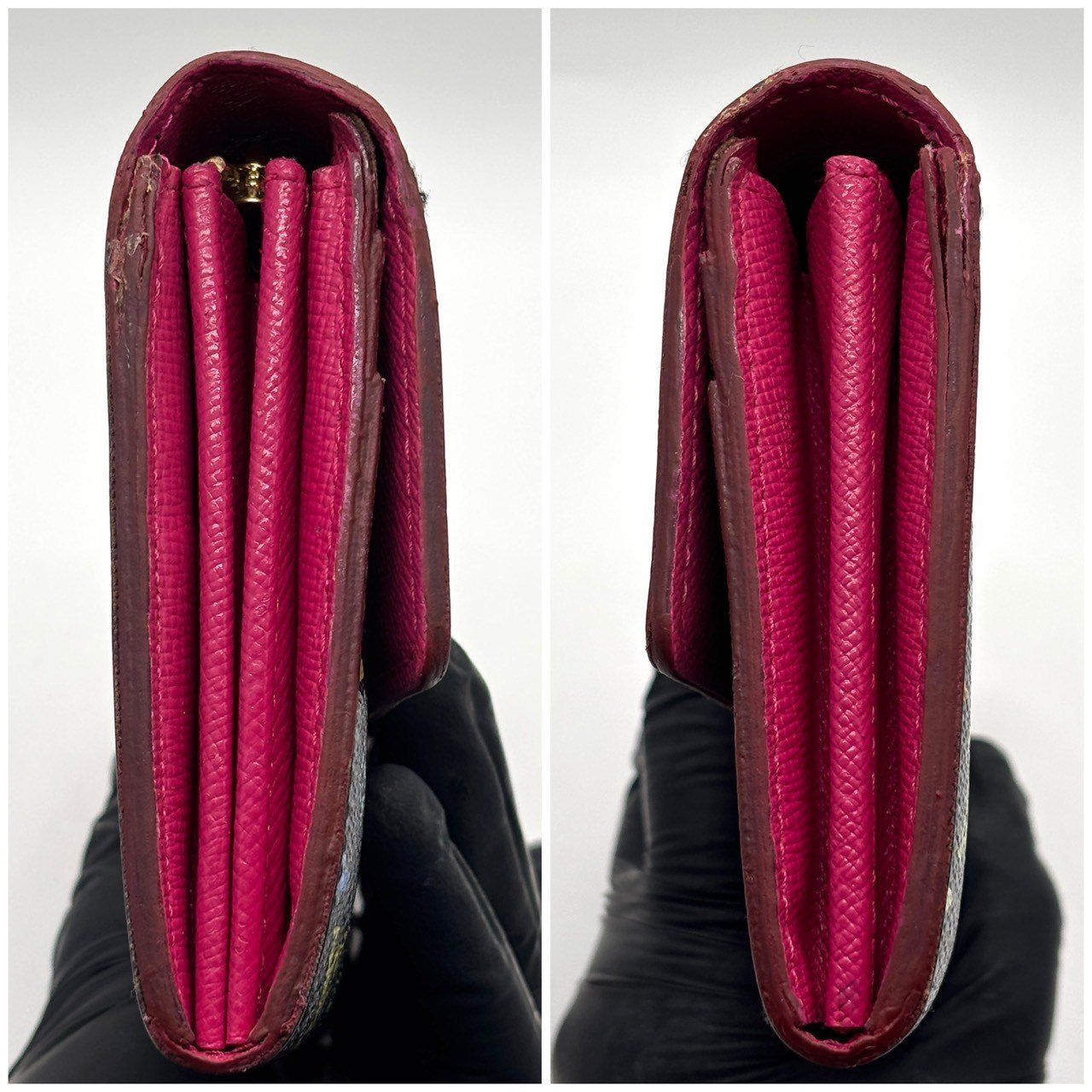 可愛さ弾ける黒マルチ】 LOUIS VUITTON ルイヴィトン 長財布