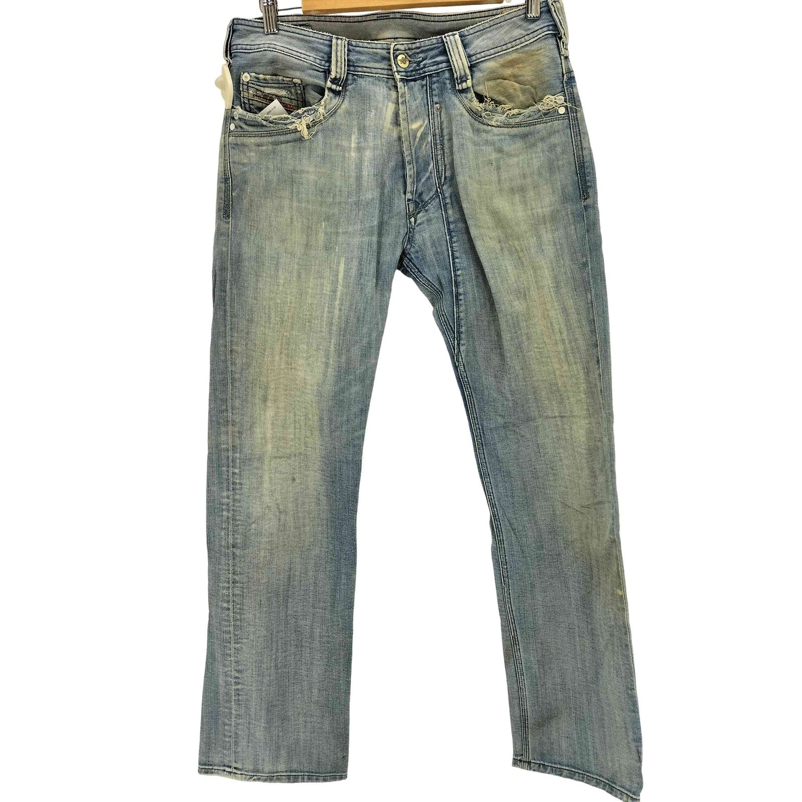 ディーゼル DIESEL TIMMEN 008GI ウォッシュダメージ加工 ボタンフライ 