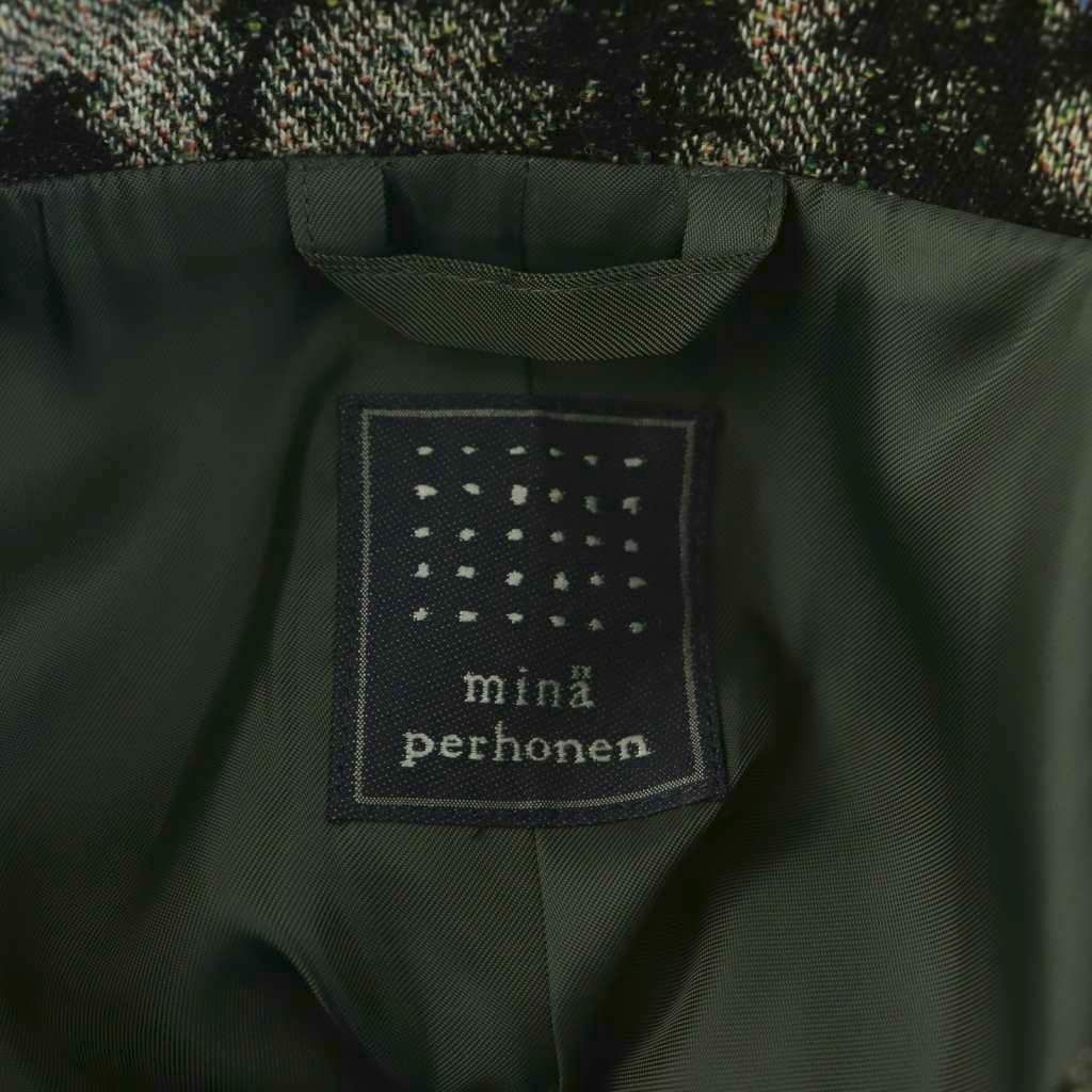 ミナペルホネン mina perhonen 24AW piuma コート アウター ロング