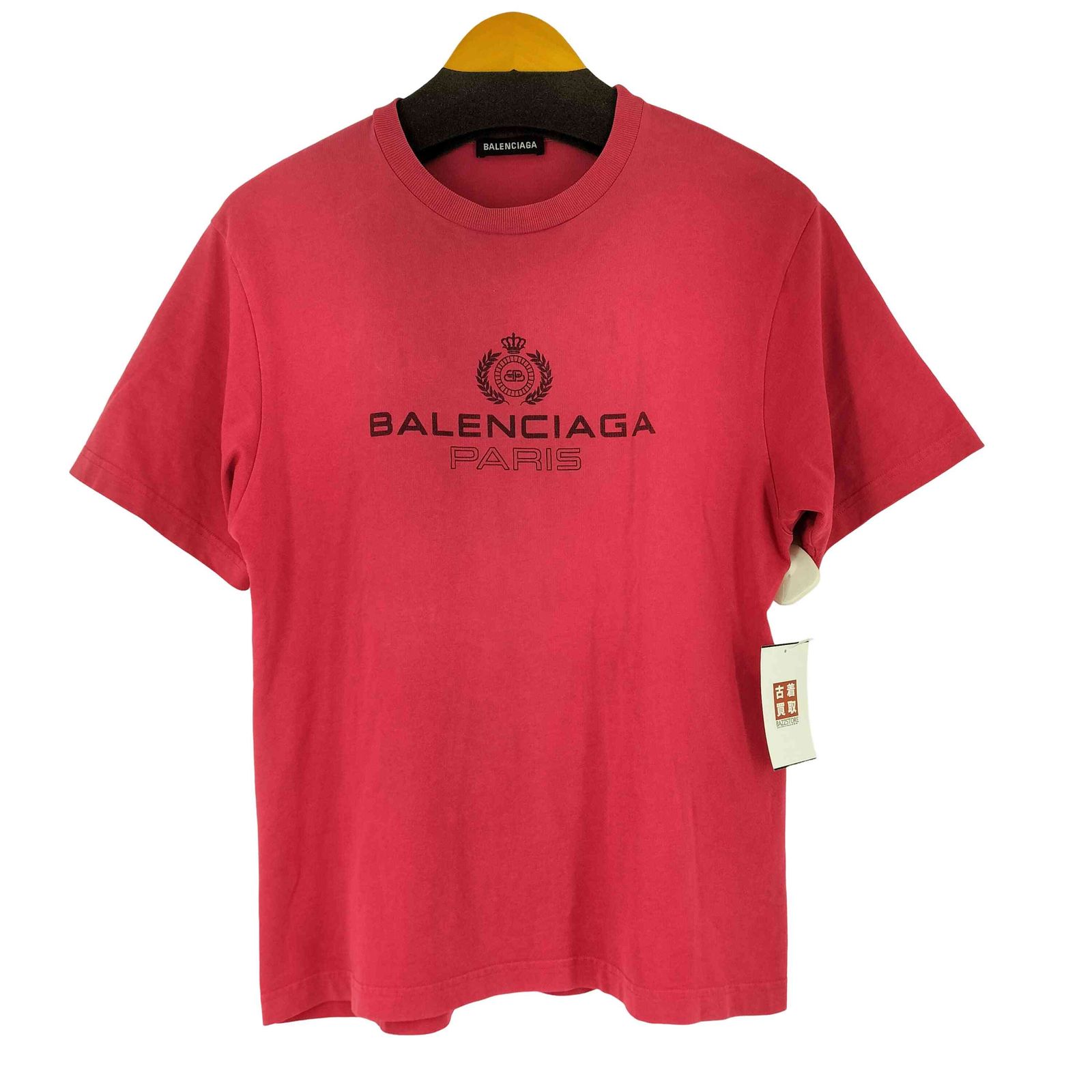 バレンシアガ BALENCIAGA ショップ BBロゴプリントTシャツ