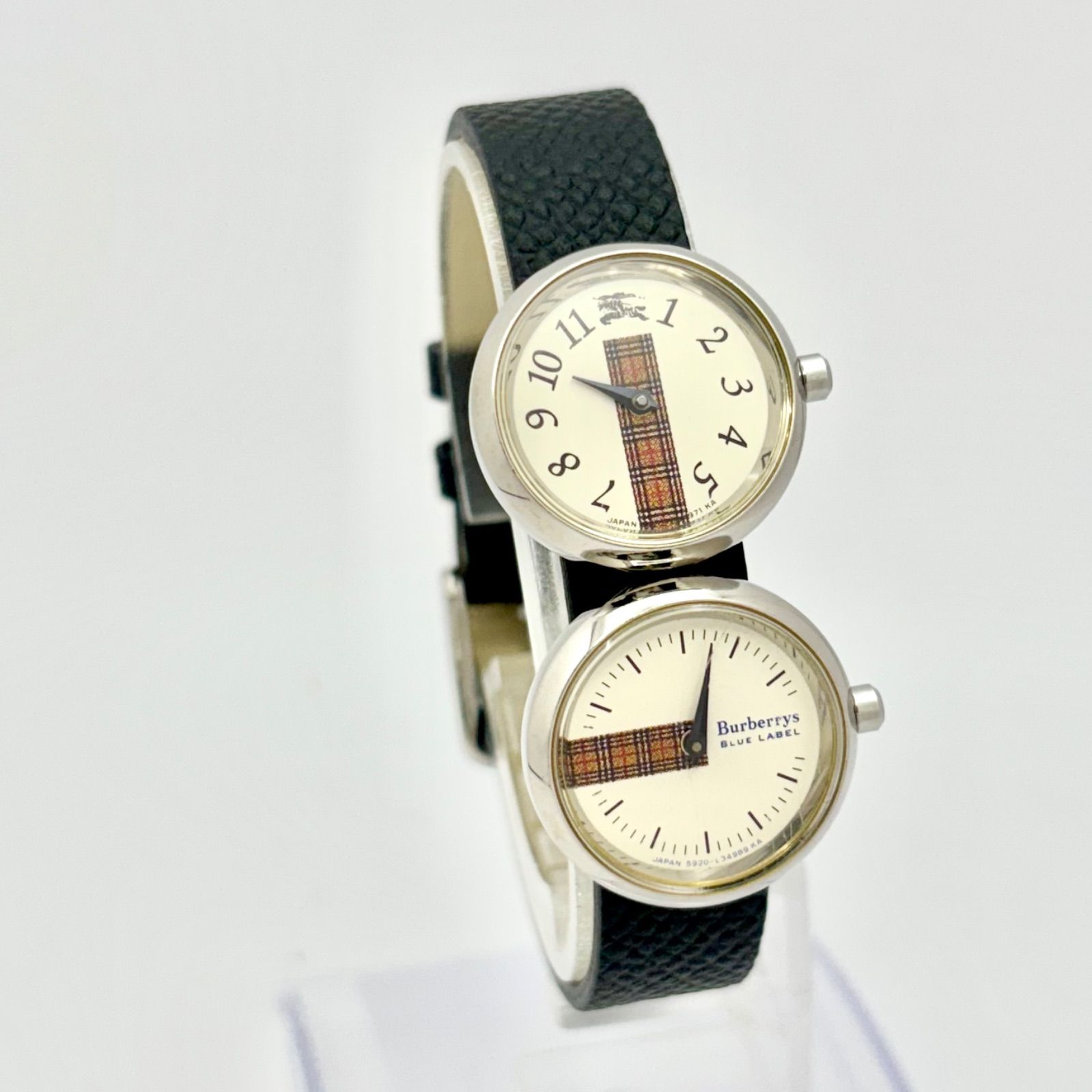 新品電池】Burberrys バーバリー レディース 腕時計 デュアルタイム