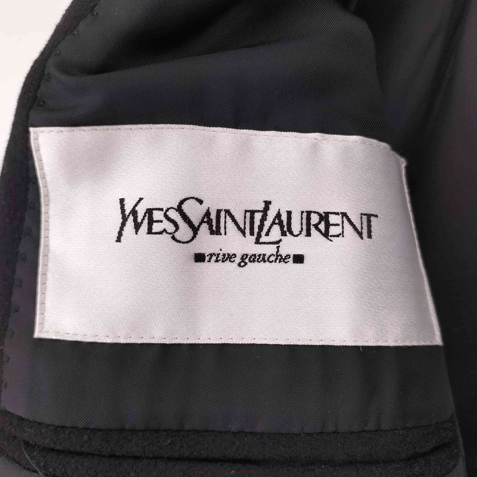イヴサンローラン Yves Saint Laurent rive gauche ウールチェスター