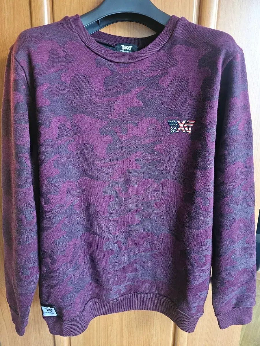 PXG冬カモフラージュスウェットシャツ