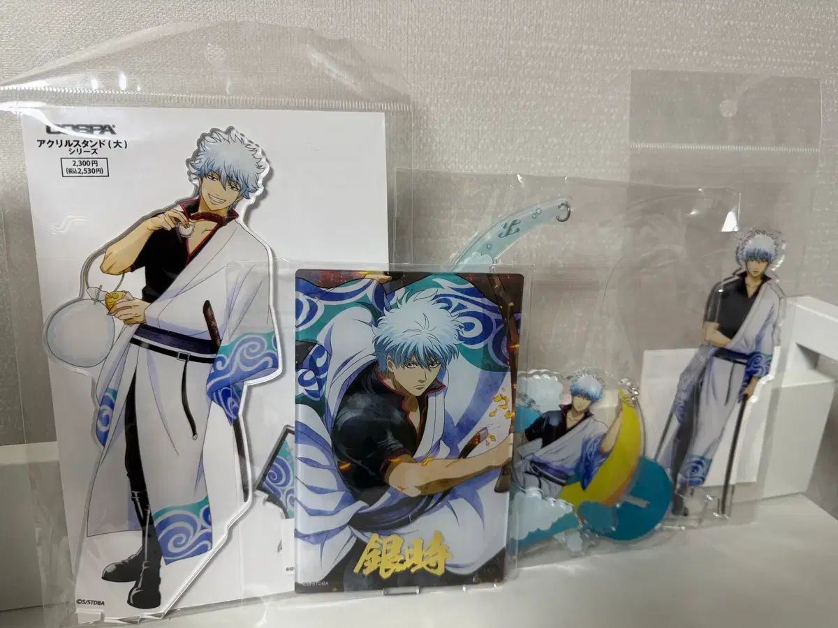 銀魂 銀時 アークス アクリル 4種 クリアファイル まとめ