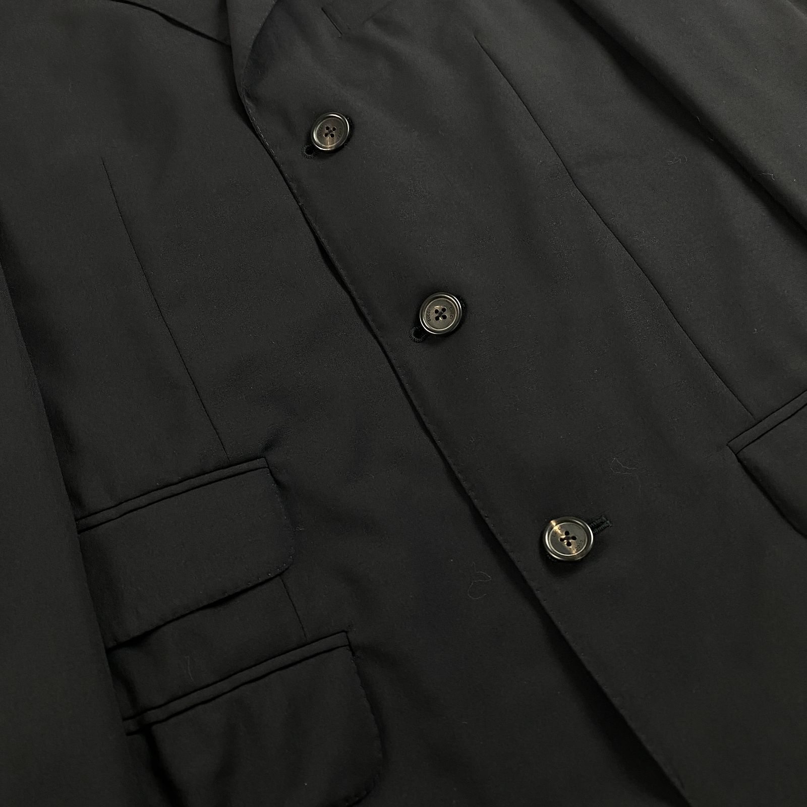 グッチ トムフォード期 スーツ セットアップ 3B ブラック 46 М GUCCI