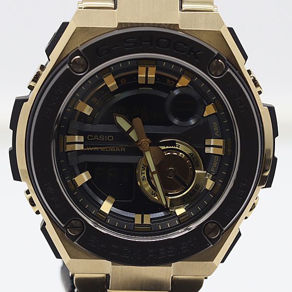 稼働 カシオ Gショック GSt 210 GD QZ デジアナ文字盤 メンズ腕時計 2000000 11 NBG SMZ