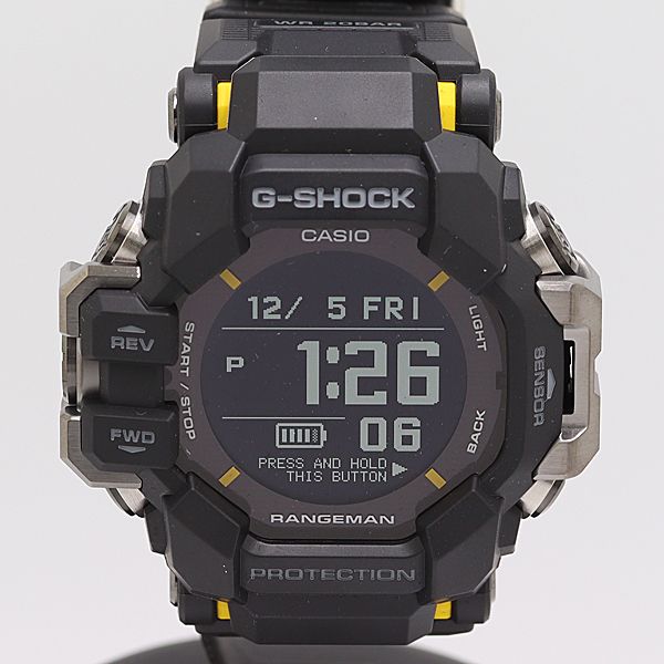 保 稼働 カシオ G-SHOCK マスターオブG レンジマン GPR-H 1000 QZ デジタル文字盤 メンズ腕時計 2000000 11 NBG MTY