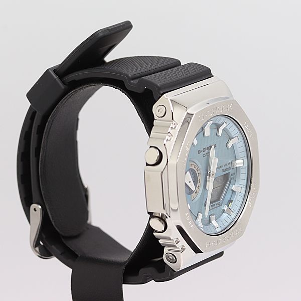 保 稼働 カシオ G-SHOCK 2100シリーズ GBM-2100 A QZ ライトブルー文字盤 メンズ腕時計 2000000 11 NBG MTY