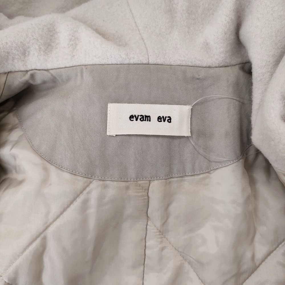 evam eva ウールパディングロングコート サイズ1 定価70400円 E223T180