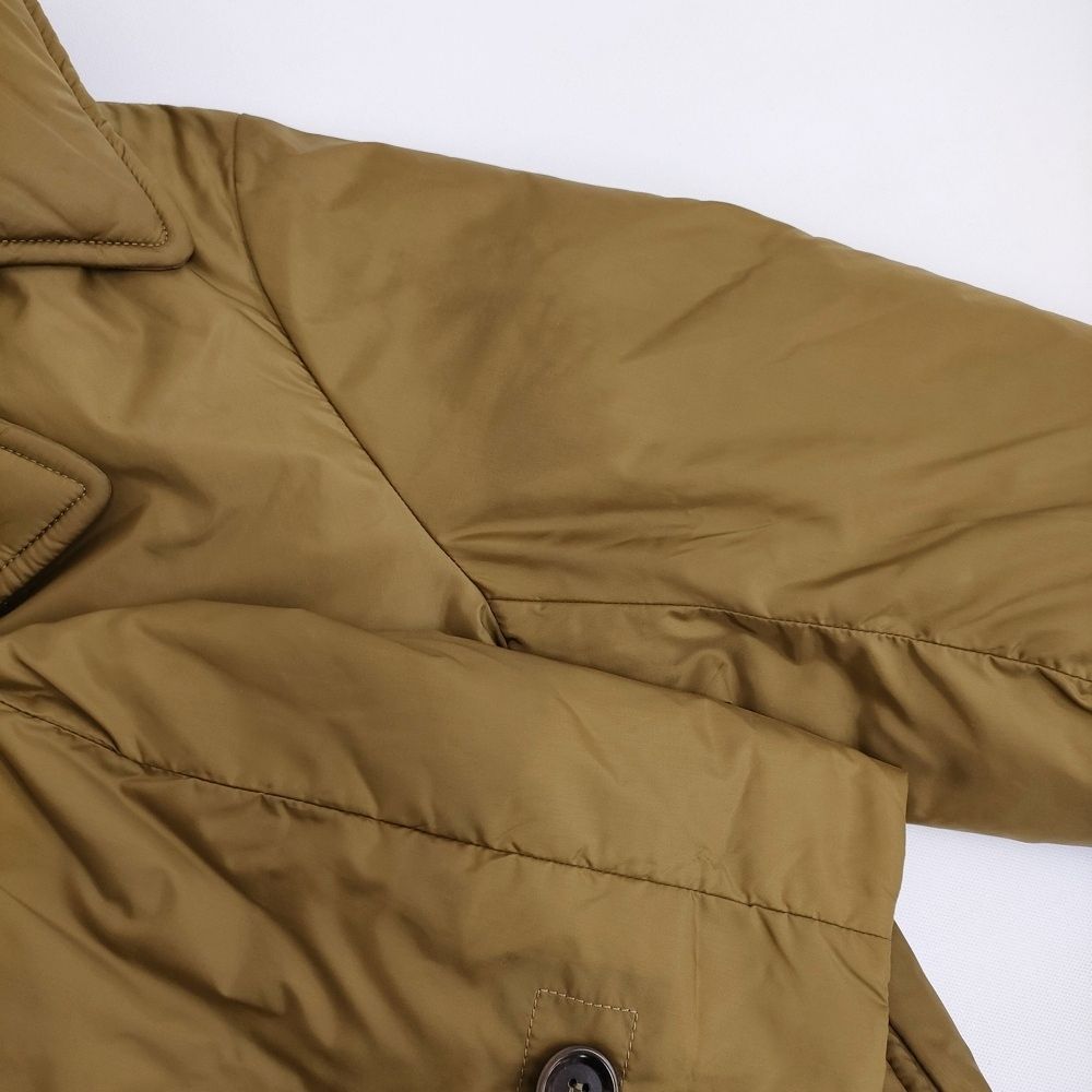 45R ナイロンダウンのAKIYAコート セール ブラウン 45R ナイロンダウン