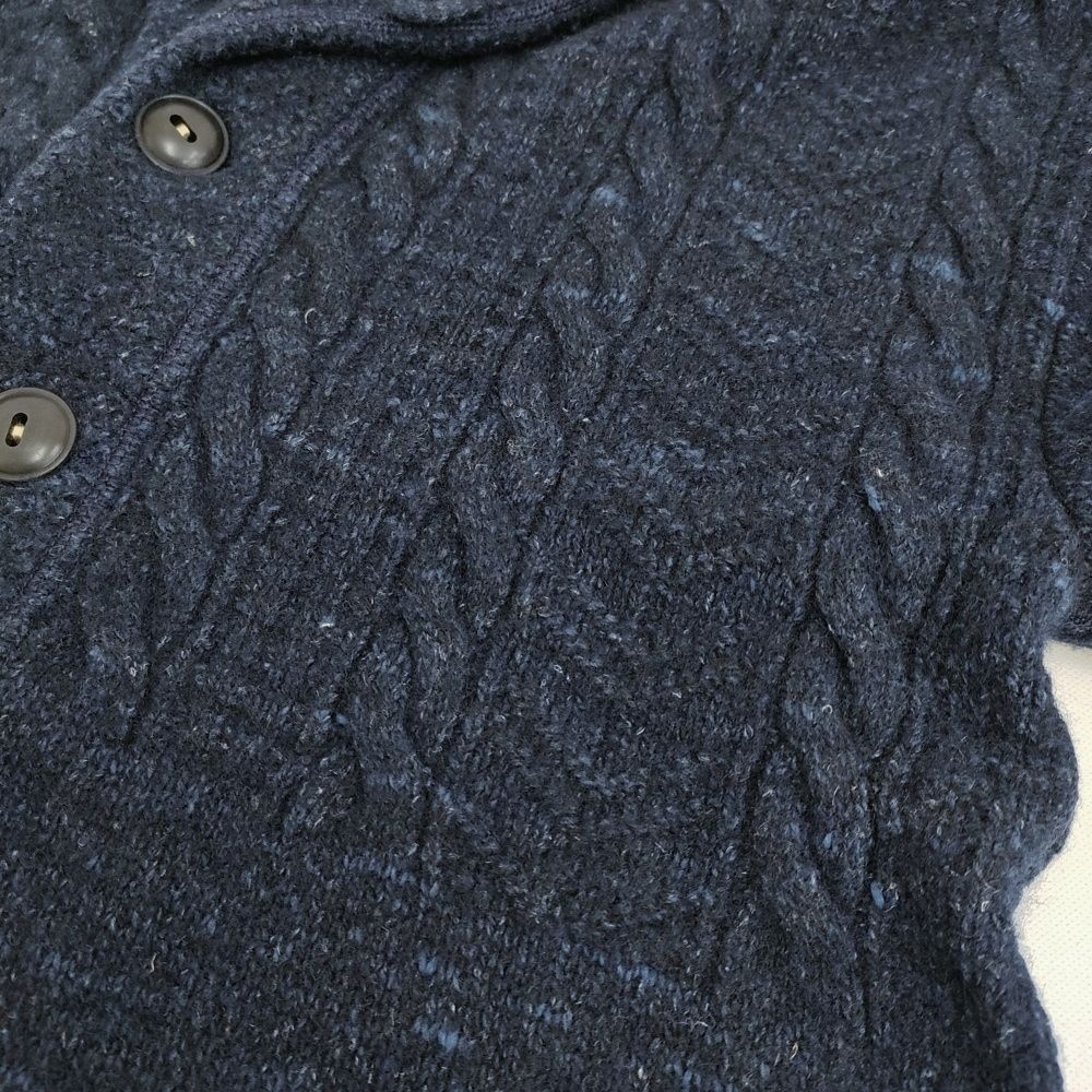 45R/45rpm コットンシェットランドの908ショールカラー 定価88000円