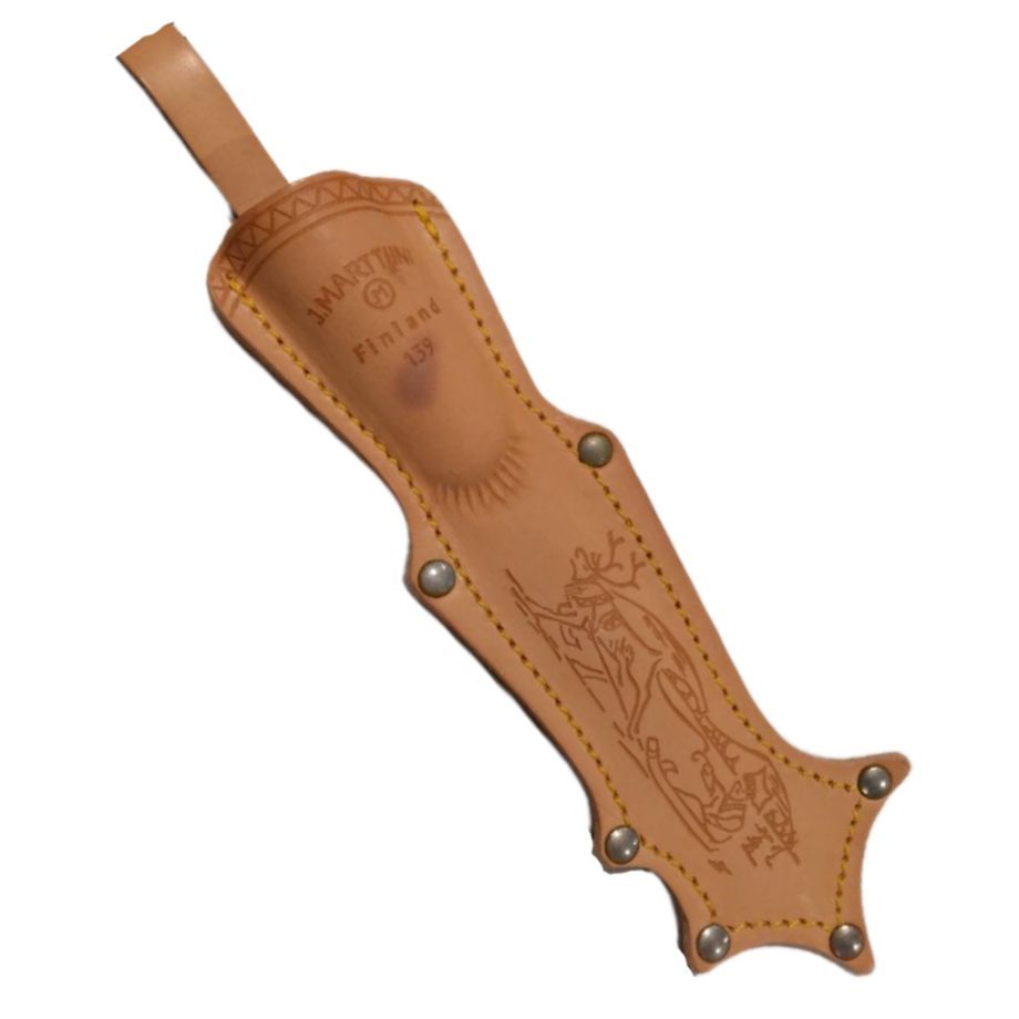 アウトレット Marttiini LYNX Knife 139 139010 刃 13 cm ナロー タング ヌメ革 本革シース レザー ブッシュクラフト キャンプ用品 ステンレス ケース スリーブ フィンランド リンクスナイフ カーリーバーチ ラップ 北欧