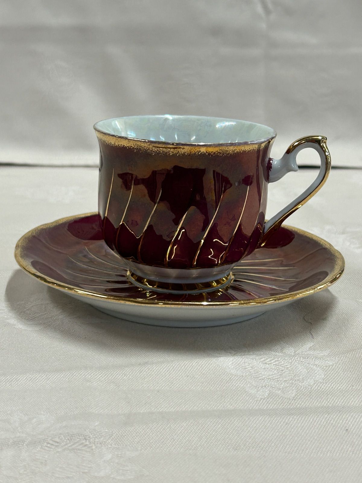  昭和レトロ Glory China コーヒーカップ＆ソーサー 6客セット カップ ソーサー コーヒー ティーカップ