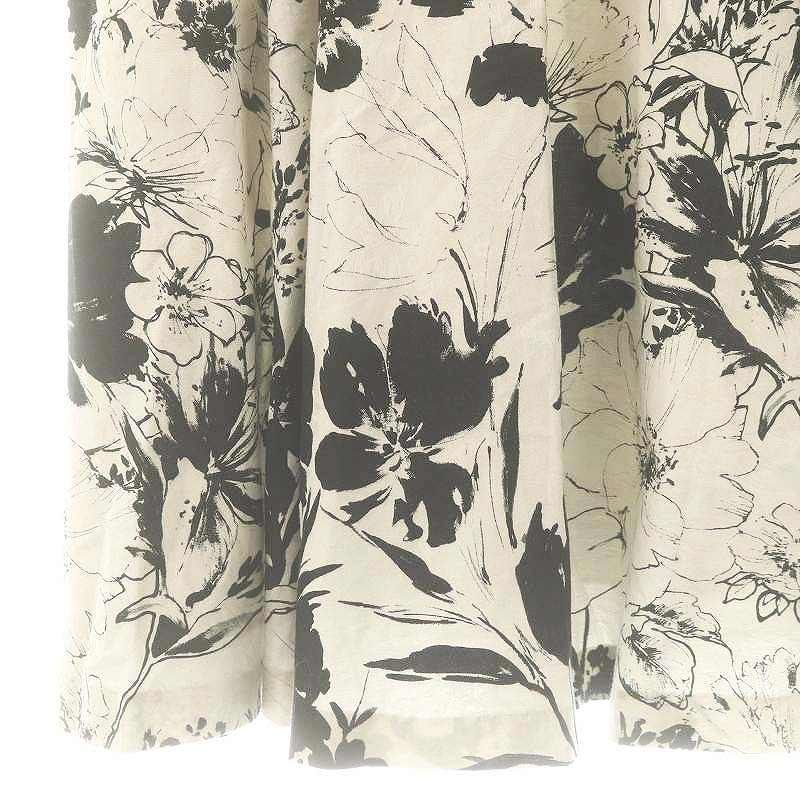 ストロベリーフィールズ STRAWBERRY-FIELDS 花柄 フレアスカート