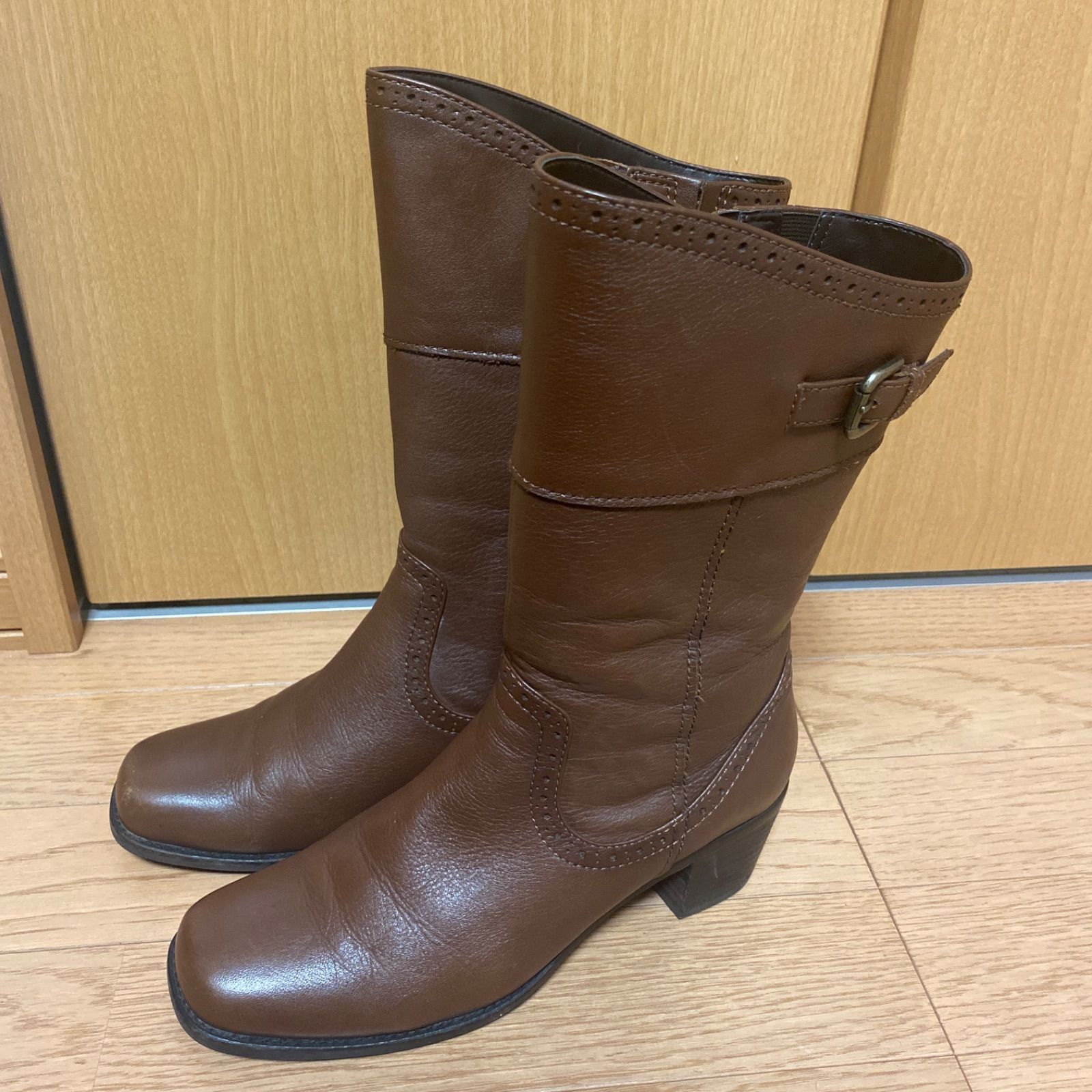 トラッドハーフブーツ 1637