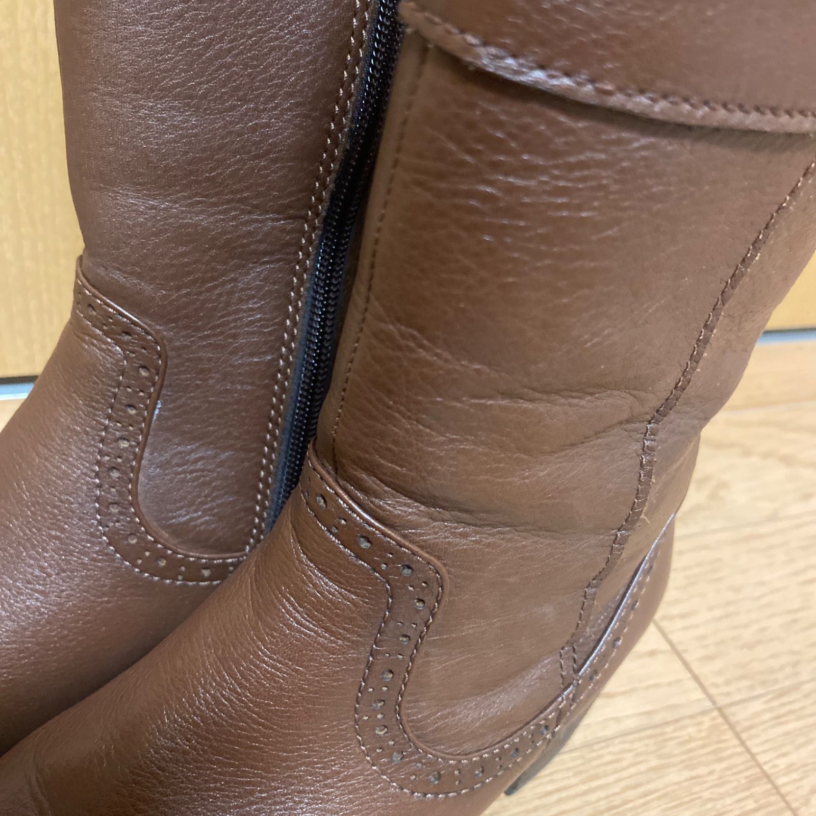 トラッドハーフブーツ