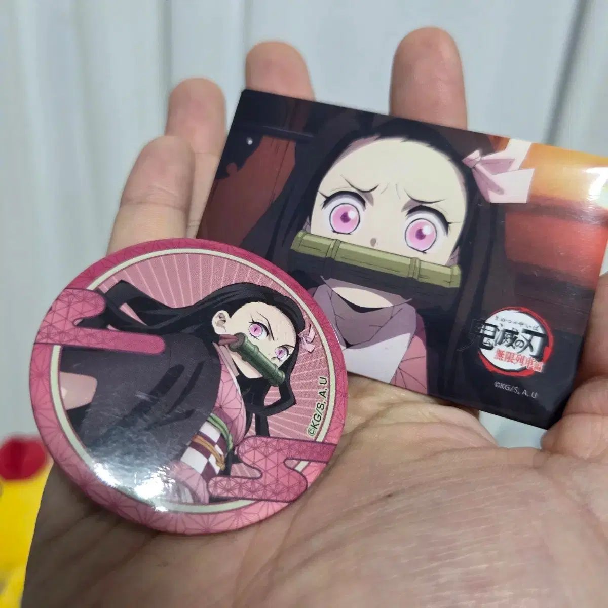 激安大特価，セール 日本アニメ漫画 鬼滅の刃 禰豆子 アクリルキーホルダー バッジ セット その他