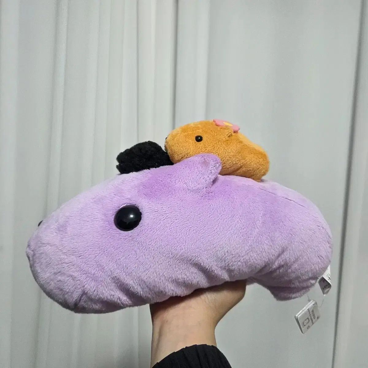 人気定番，お買い得 サンエックス往年のキャラクター カピバラ カピバラさん ぬいぐるみ フィギュア グッズ 紫 ミニ その他