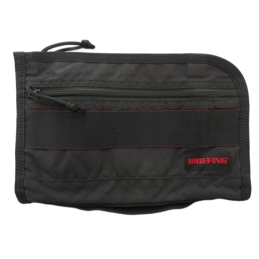 ブリーフィング BRIEFING TRAVEL TAP MW トラベルオーガナイザー ポーチ セカンドバッグ ロゴ 黒 ブラック AE