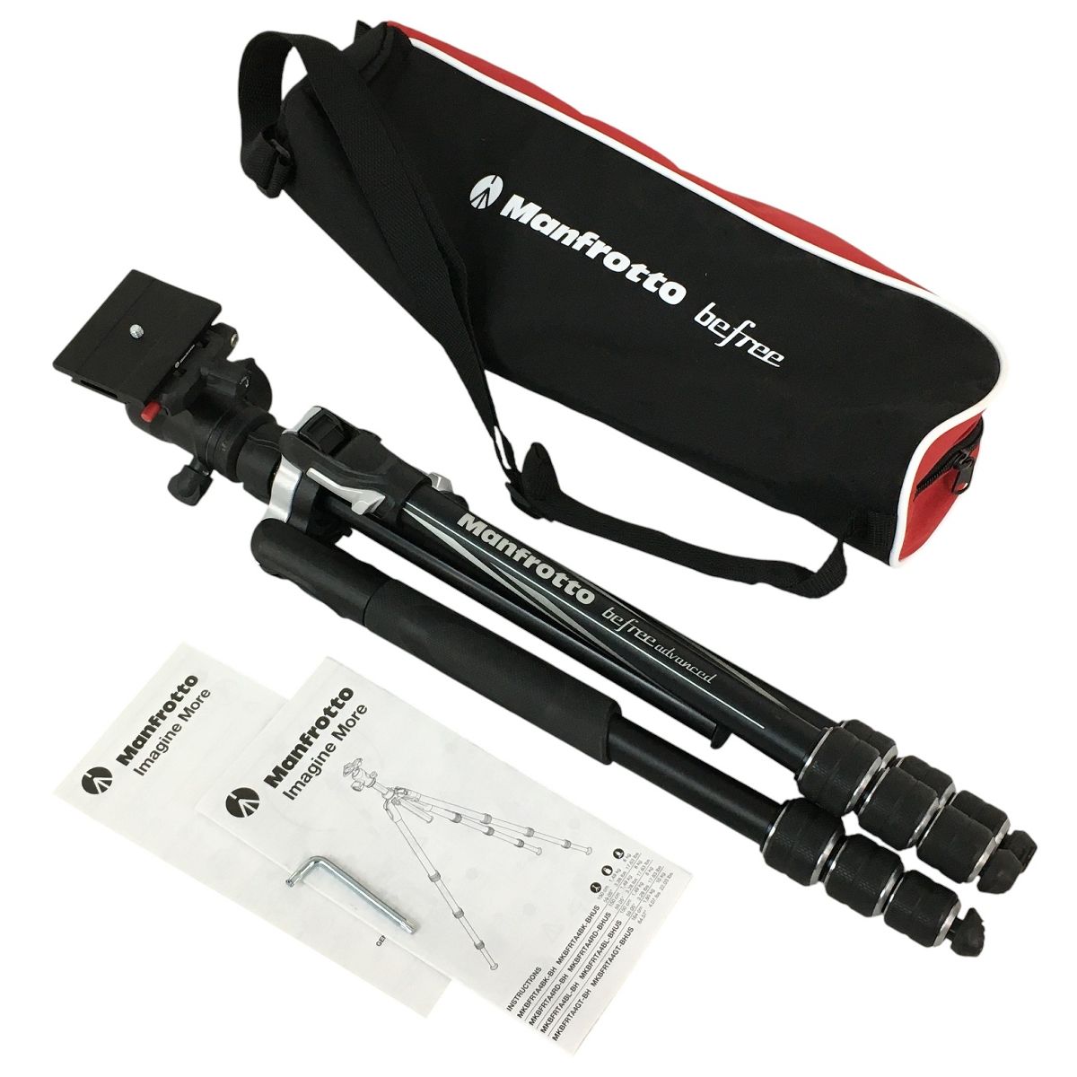 manfrotto befree advanced中古 Manfrotto マンフロット Befree-Advanced 三脚 MKBFRTA4BK-BH ケース