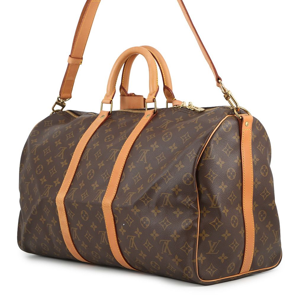 ルイヴィトン ボストンバッグ モノグラム キーポル バンドリエール 50 M 41416 LOUIS VUITTON ヴィトン トラベル 旅行バッグ