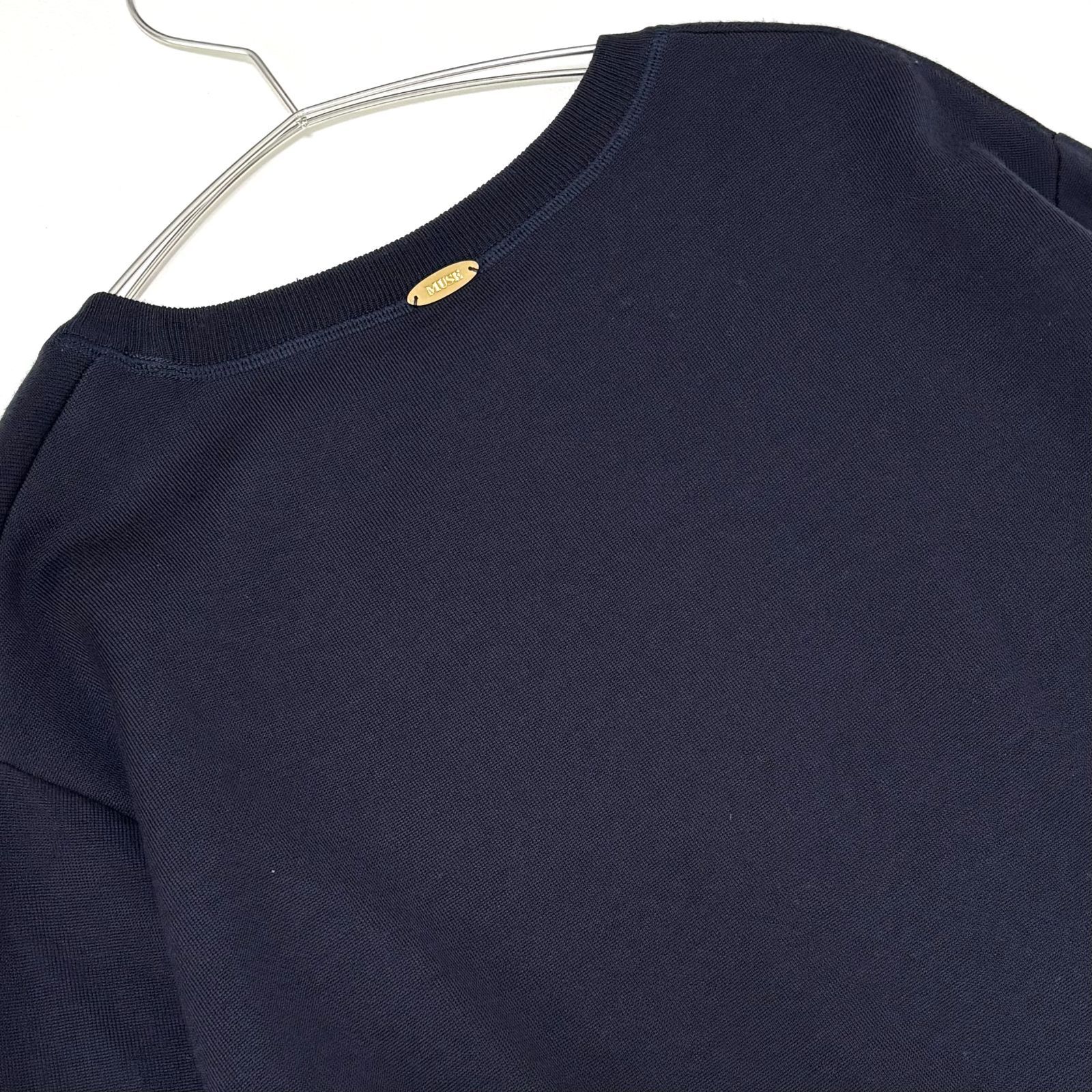 MUSE Deuxieme Classe ミューズ Double Sweater ダブルセーター 日本製