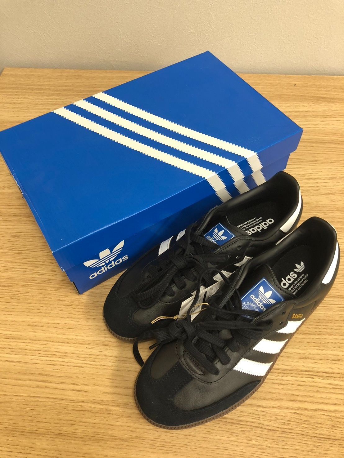 OG adidas SAMBA アディダス サンバ ブラック オリジナルス ガムソール スニーカー Originals メンズ ⁄ 新品未使用 26cm white サイズ