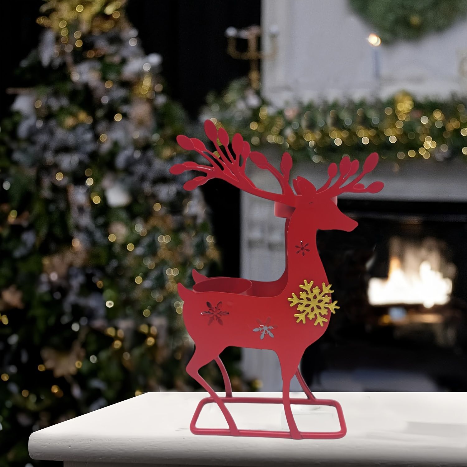 キャンドルスタンド トナカイ クリスマス 【公式通販】
