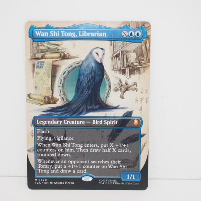 MAGIC The Gathering MTG Wan Shi Tong,Lidrarian M 0320 TLA・EN ボーダーレス トレカ ∴WU4391