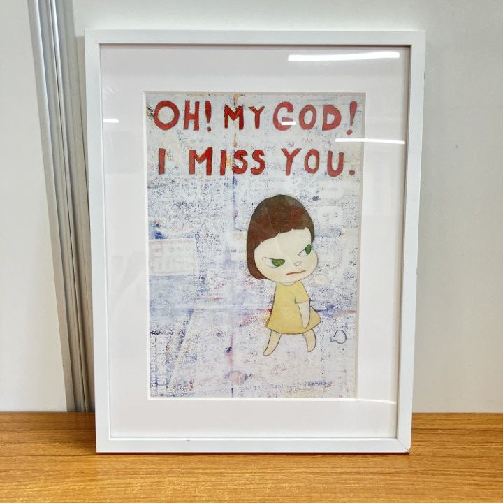 OH! ショップ MY GOD! I MISS YOU. 奈良美智 △01)【1点限り!】奈良