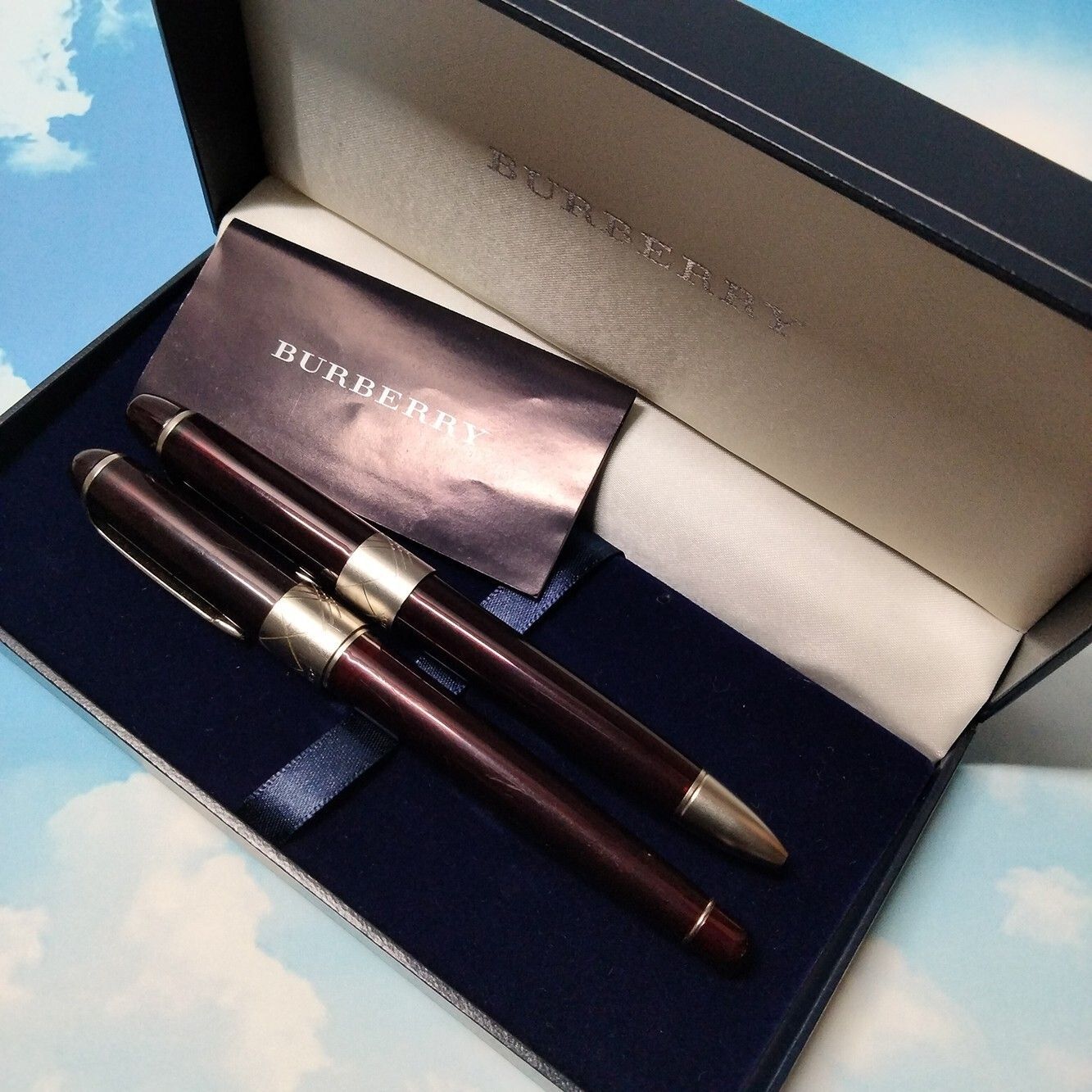 Burberry バーバリー 多機能3色ボールペン - メルカリ