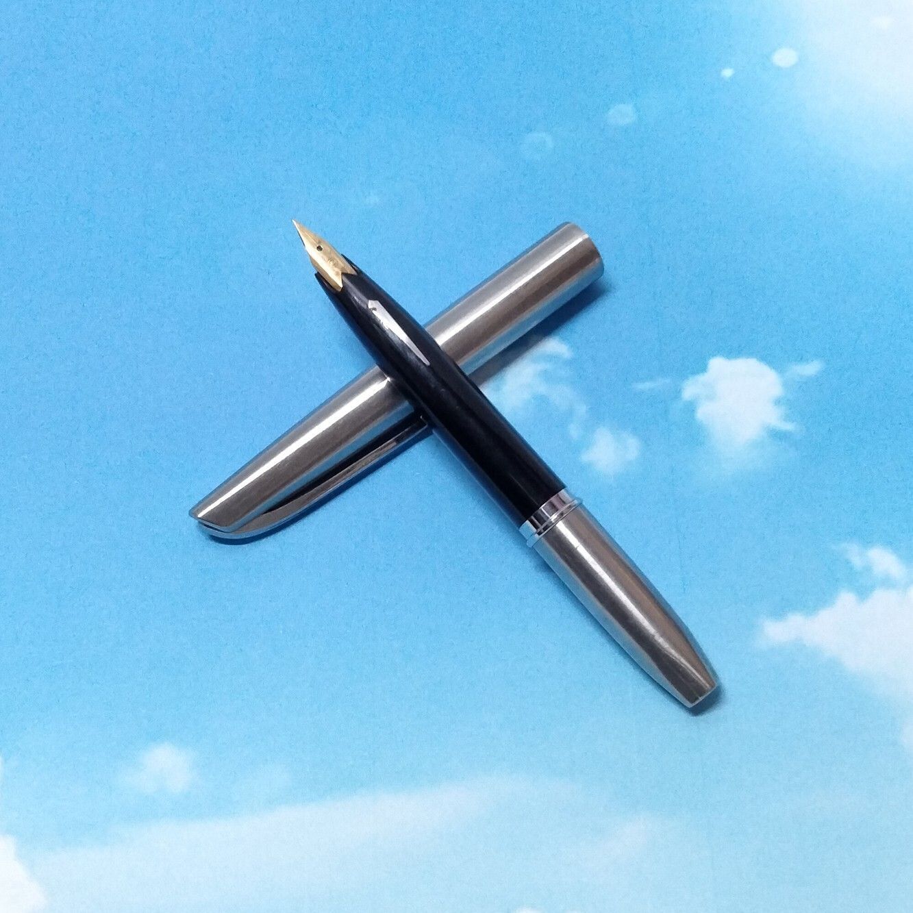 ヴィンテージ】PLATINUM プラチナ万年筆 18K FP - メルカリ