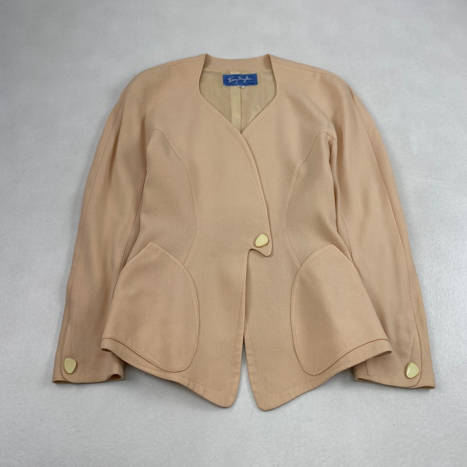 トシティエリーミュグレー Thierry Mugler カットソースーツ Thierry Mugler スーツ ティエリーミュグレー セットアップ 80s 90s