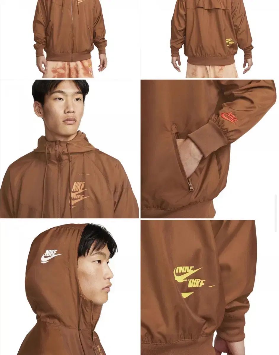 ナイキ ウィンドランナー ブラウン スポーツブラ S - メルカリ