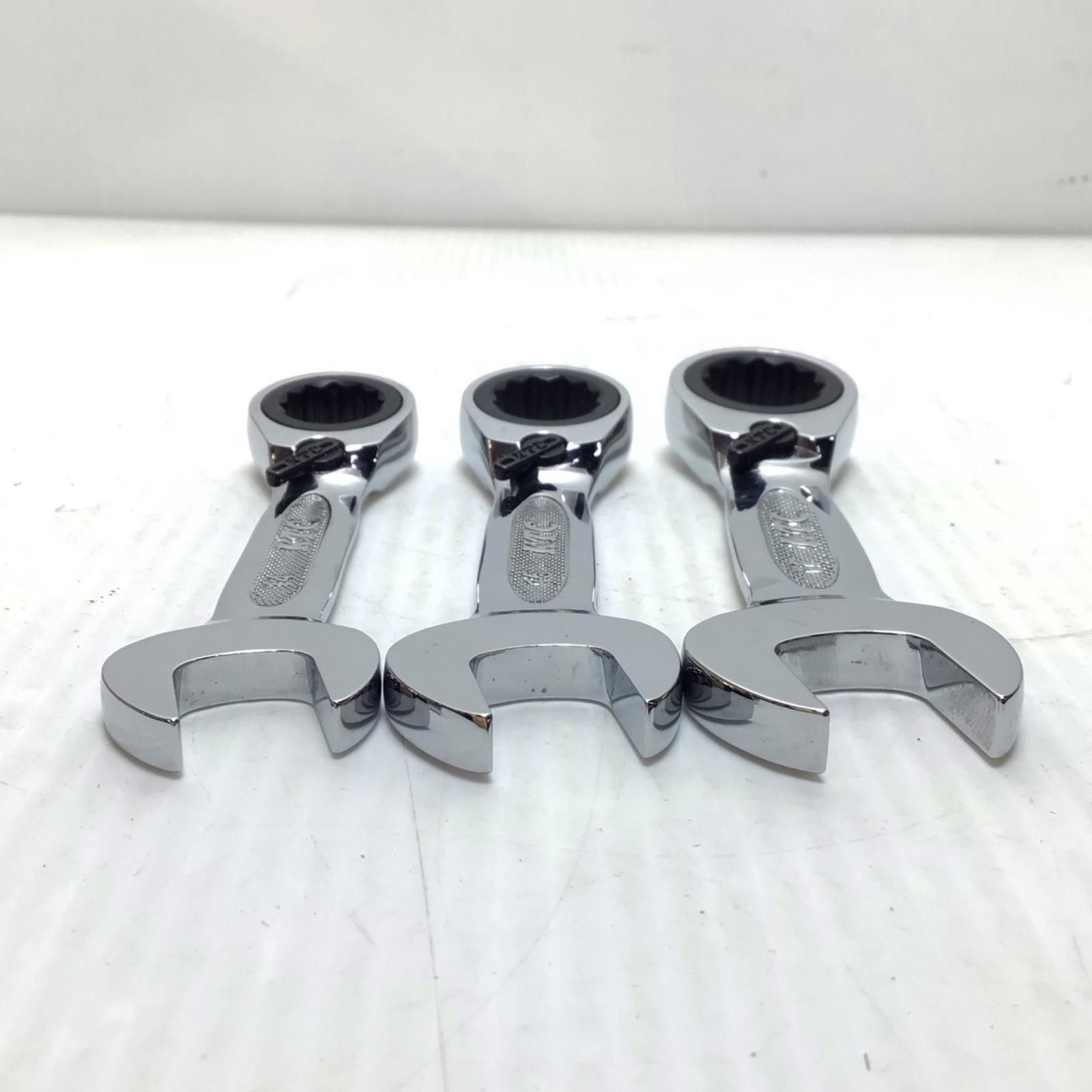 ケーティーシー ショートラチェットコンビネーションレンチセット