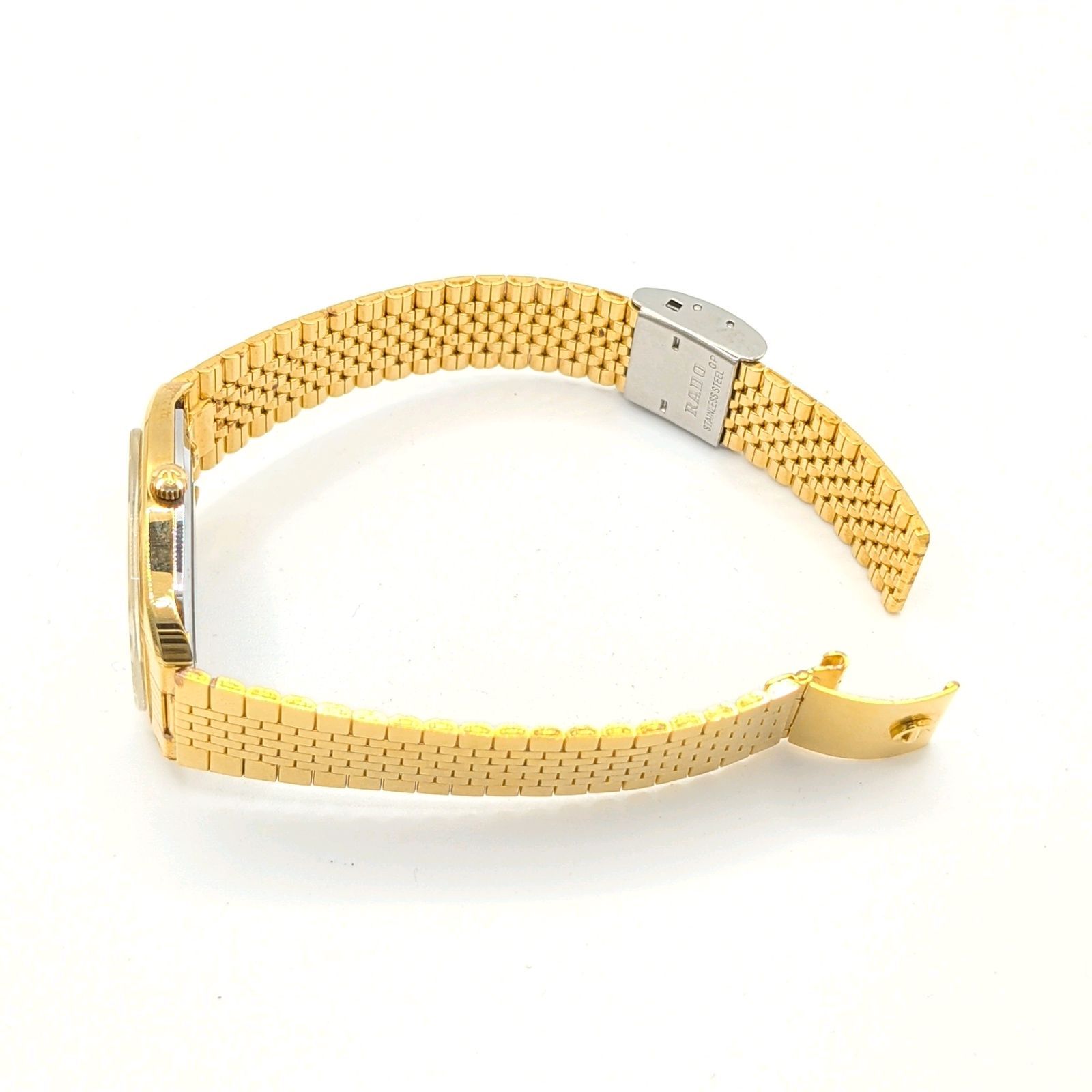 ゴールド文字盤