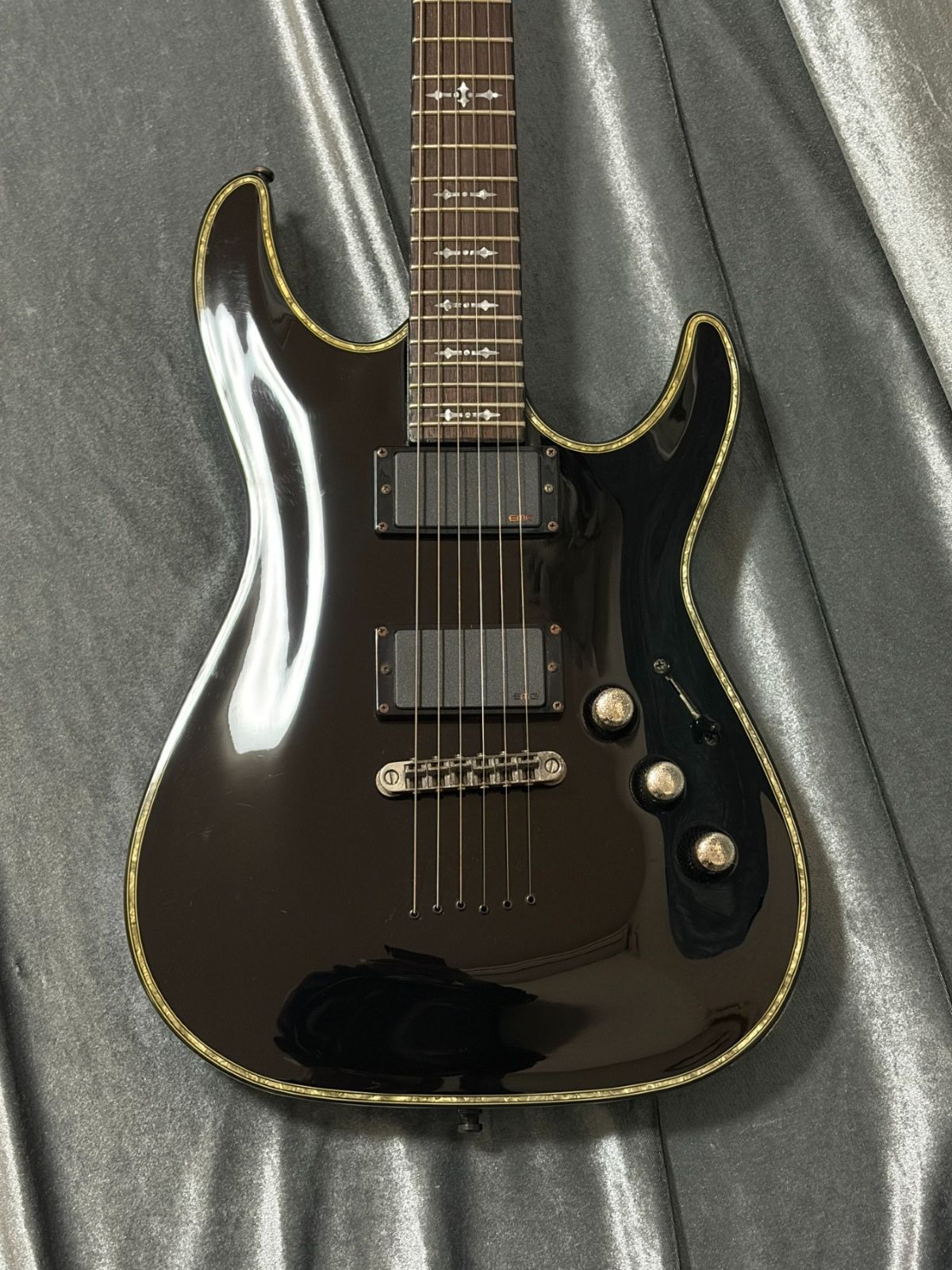 Schecter AD C 1 HR EMGピックアップ搭載 コイルタップ付き シェクター ヘルレイザー 2010年製 エレキギター