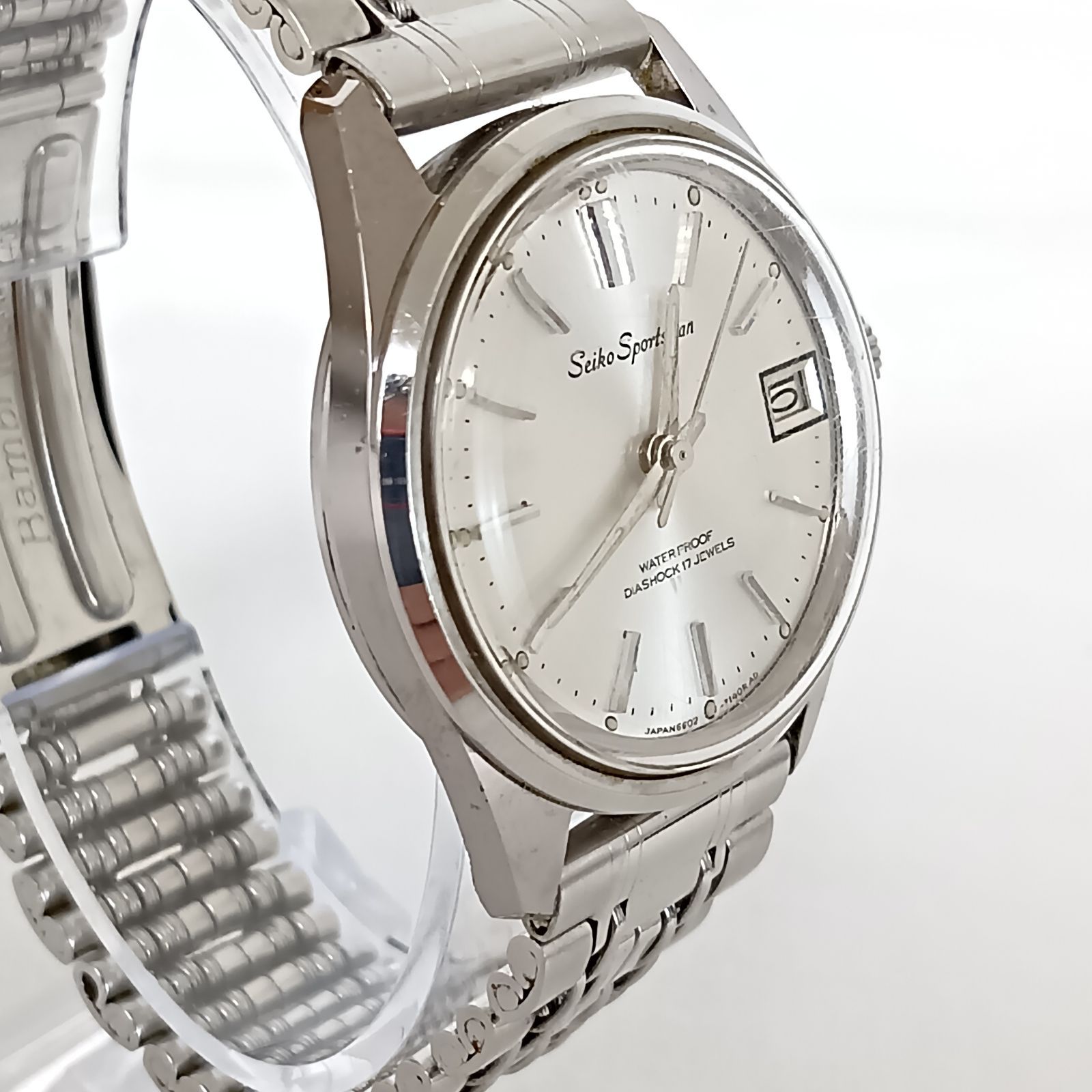 SEIKO セイコー スポーツマン 6602-7030 手巻き 腕時計 動作品 17石