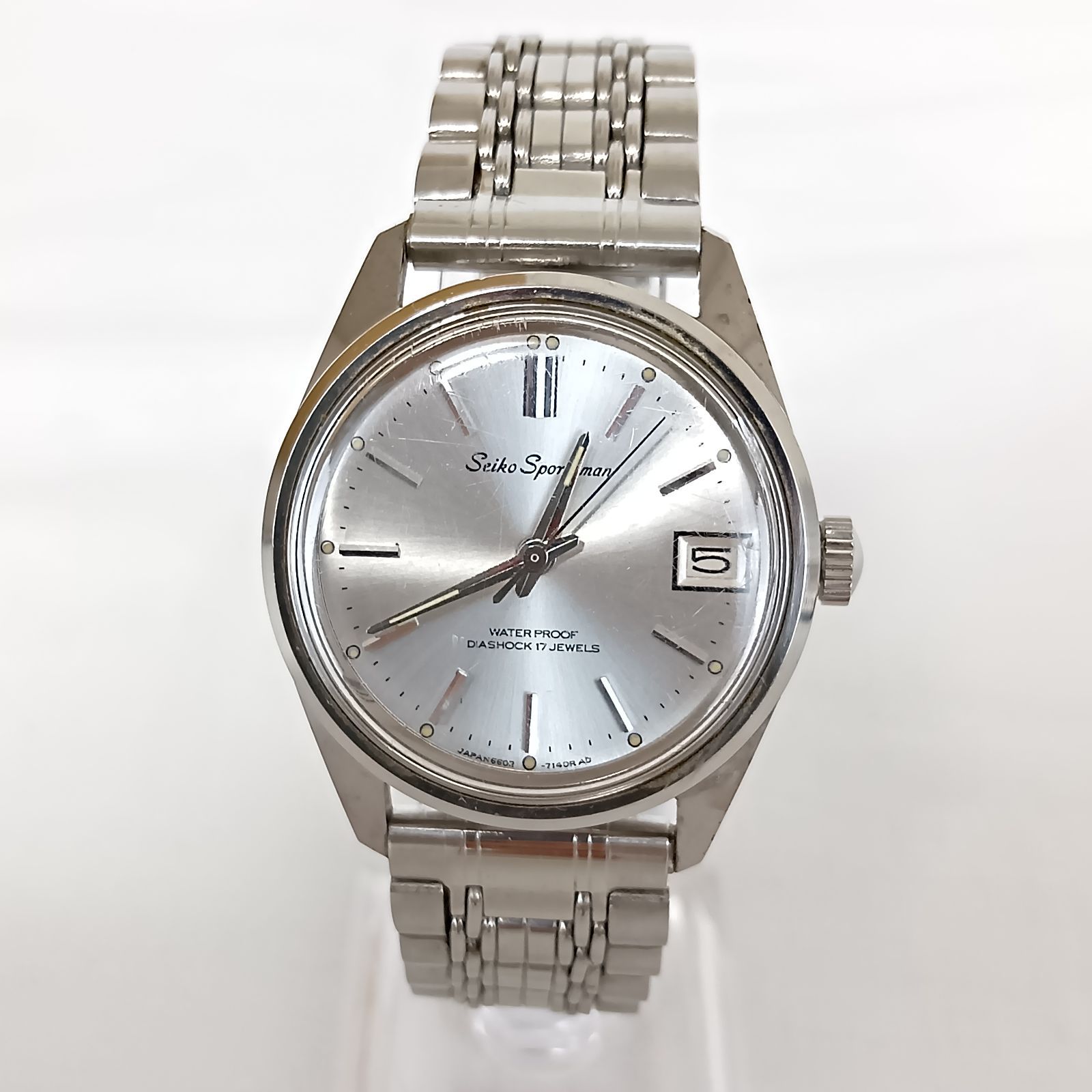 SEIKO セイコー スポーツマン 6602-7030 手巻き 腕時計 動作品 17石