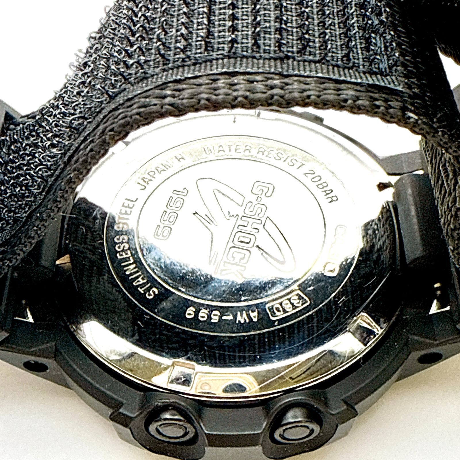 メンズ B074 CASIO G-SHOCK AW-599-1B ラバーズコレクション1999 