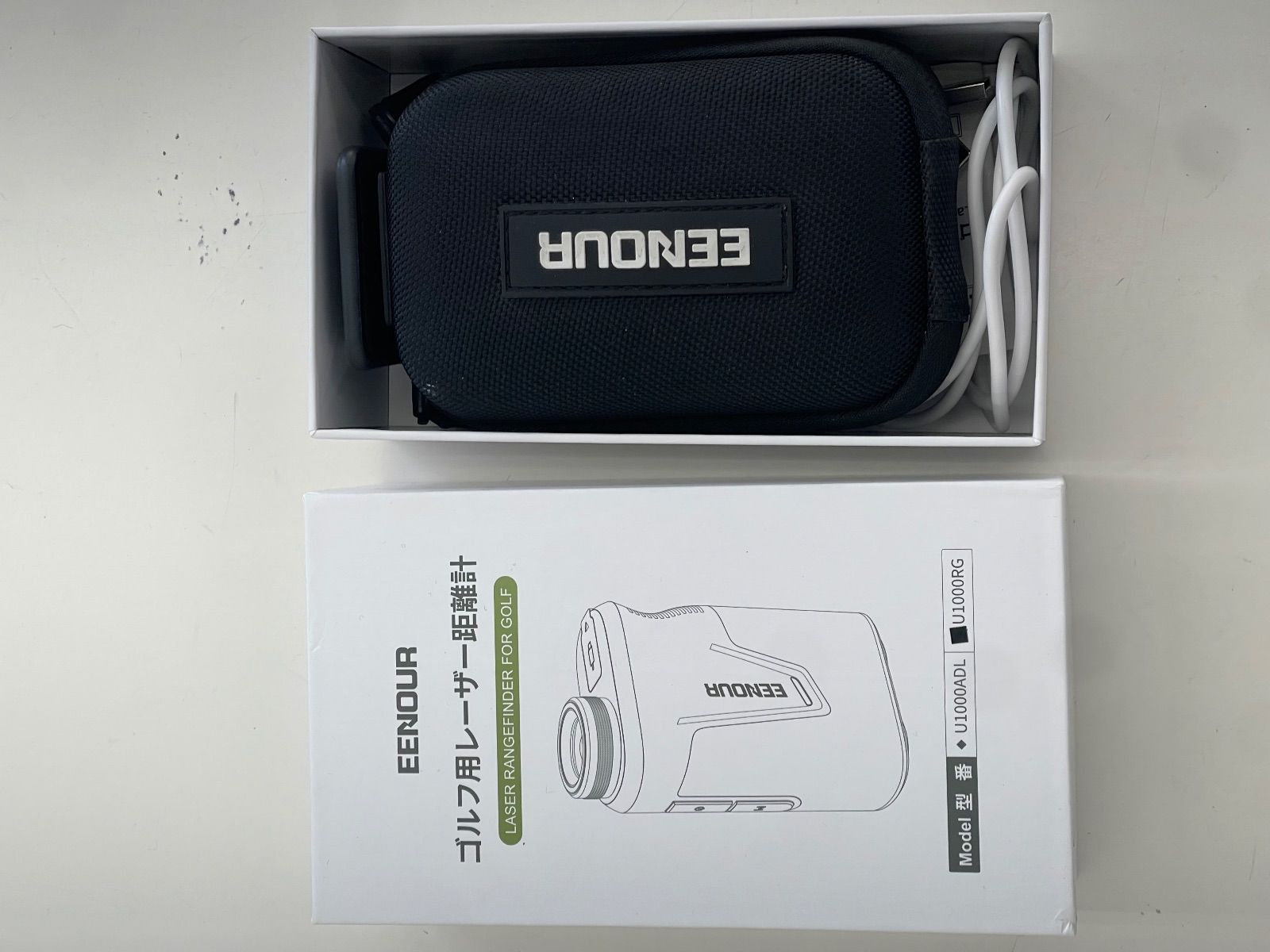 リユース EENOUR ゴルフ用レーザー距離計 U 1000 RG 赤色表示 管理251207 03